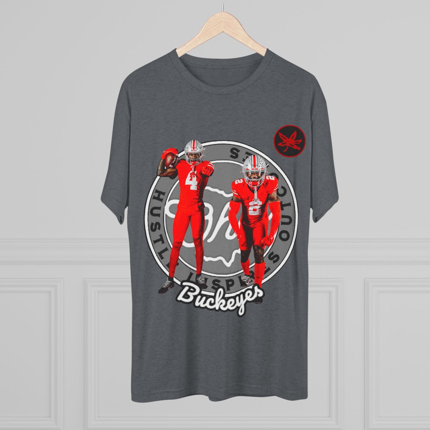 Buckeyes Unisex Tri-Blend T-shirt