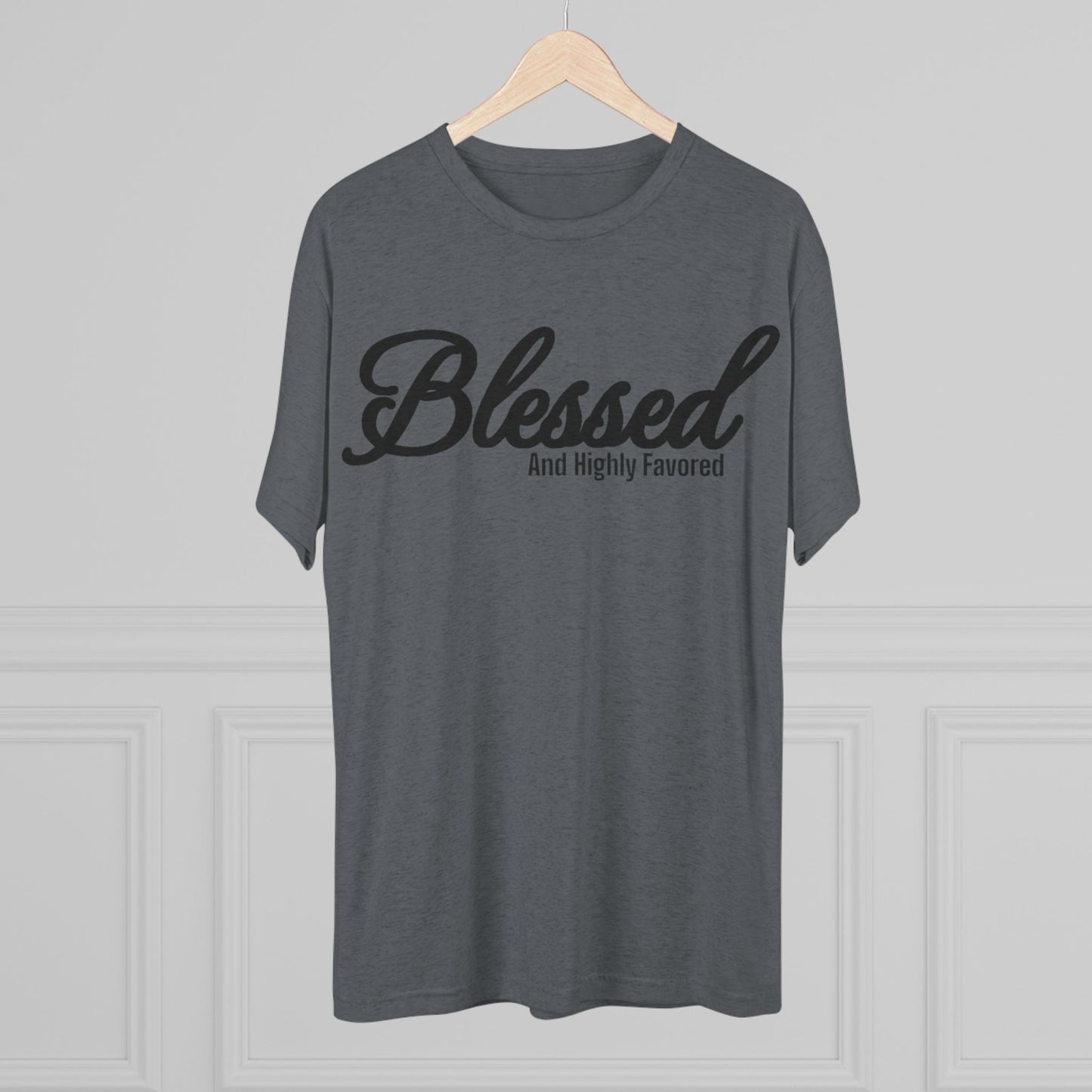 Blessed Unisex Tri-Blend Crew Tee