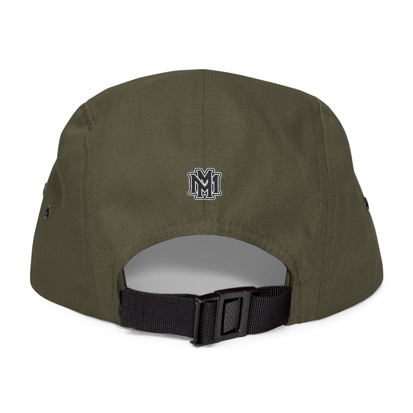 Embroidered 5 Panel Cap - Memento Logo Design