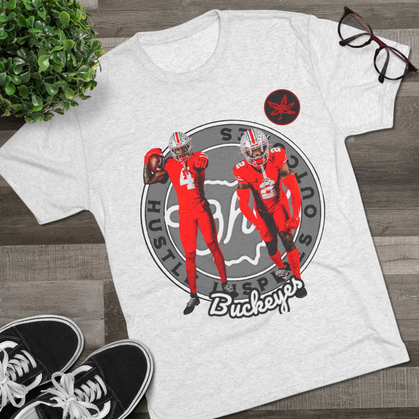 Buckeyes Unisex Tri-Blend T-shirt