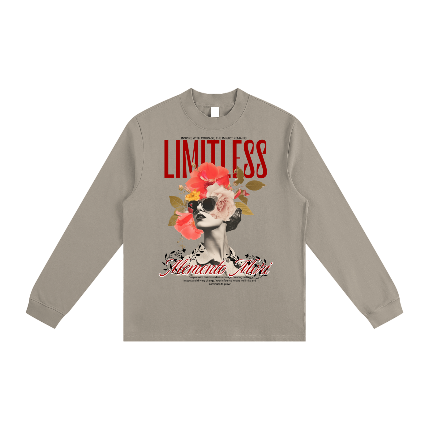 Limitless Non-Shrink Mock Neck Sweatshirt