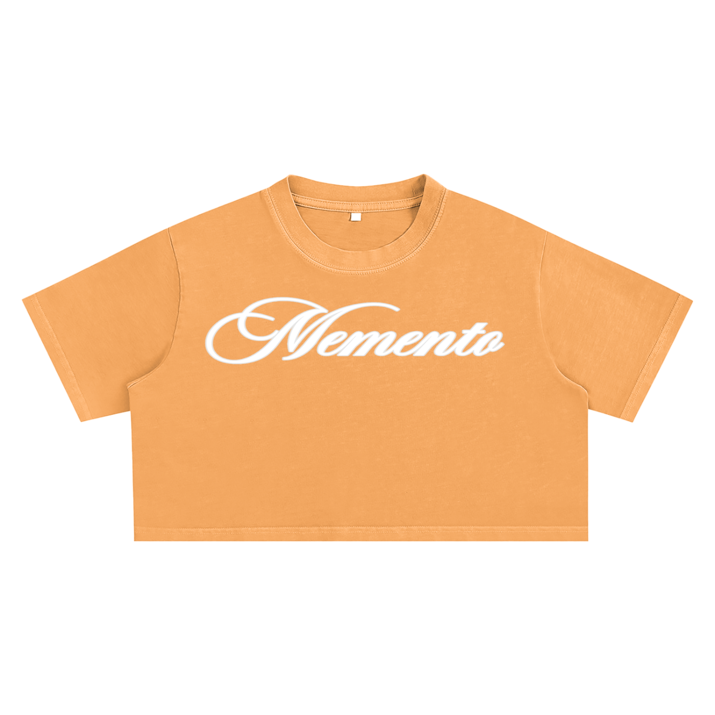 Memento Logo Crop Top