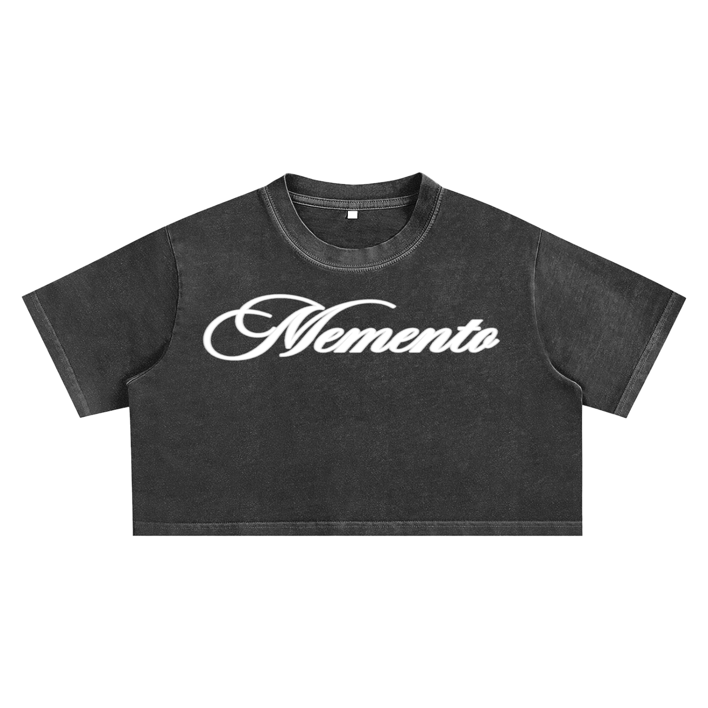 Memento Logo Crop Top