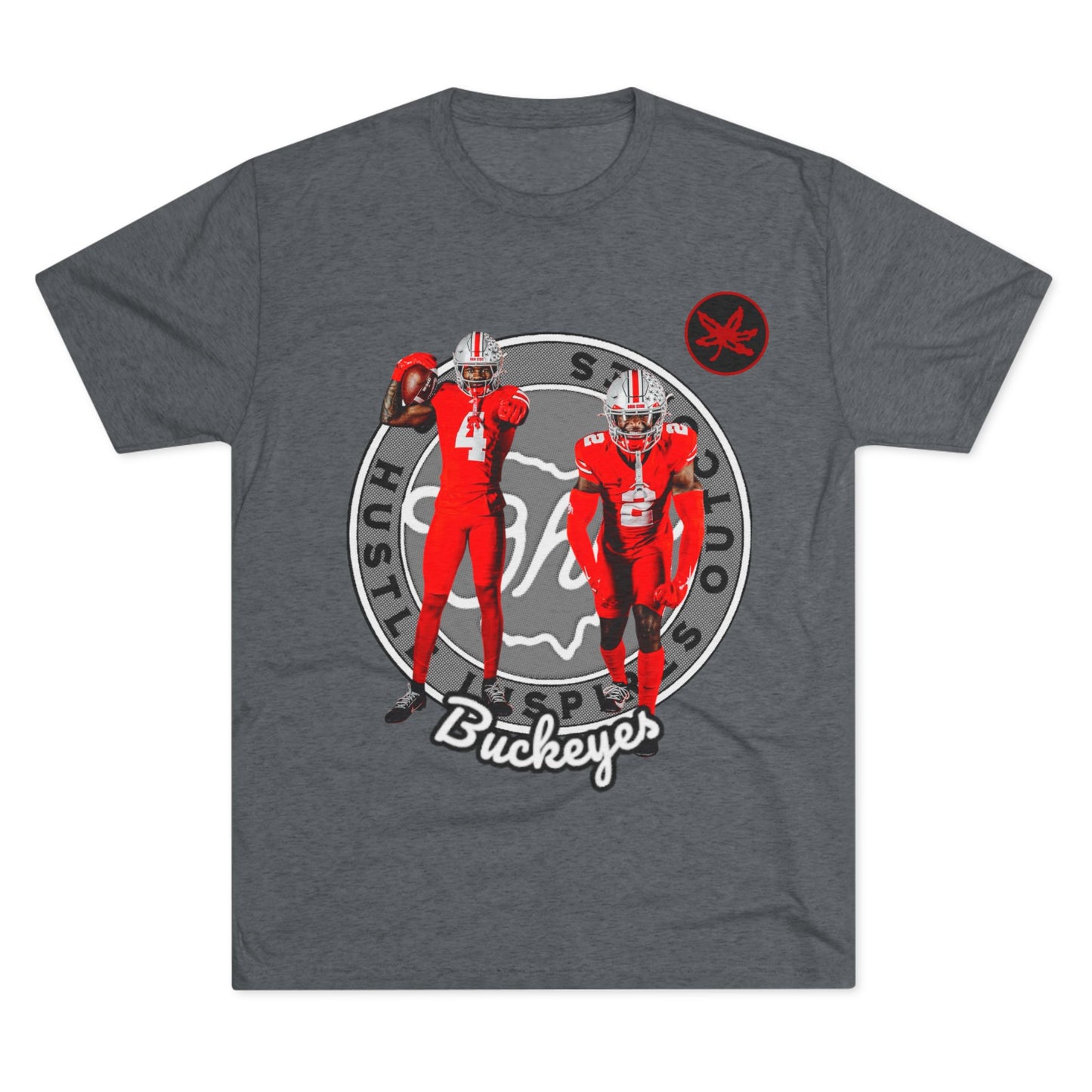Buckeyes Unisex Tri-Blend T-shirt