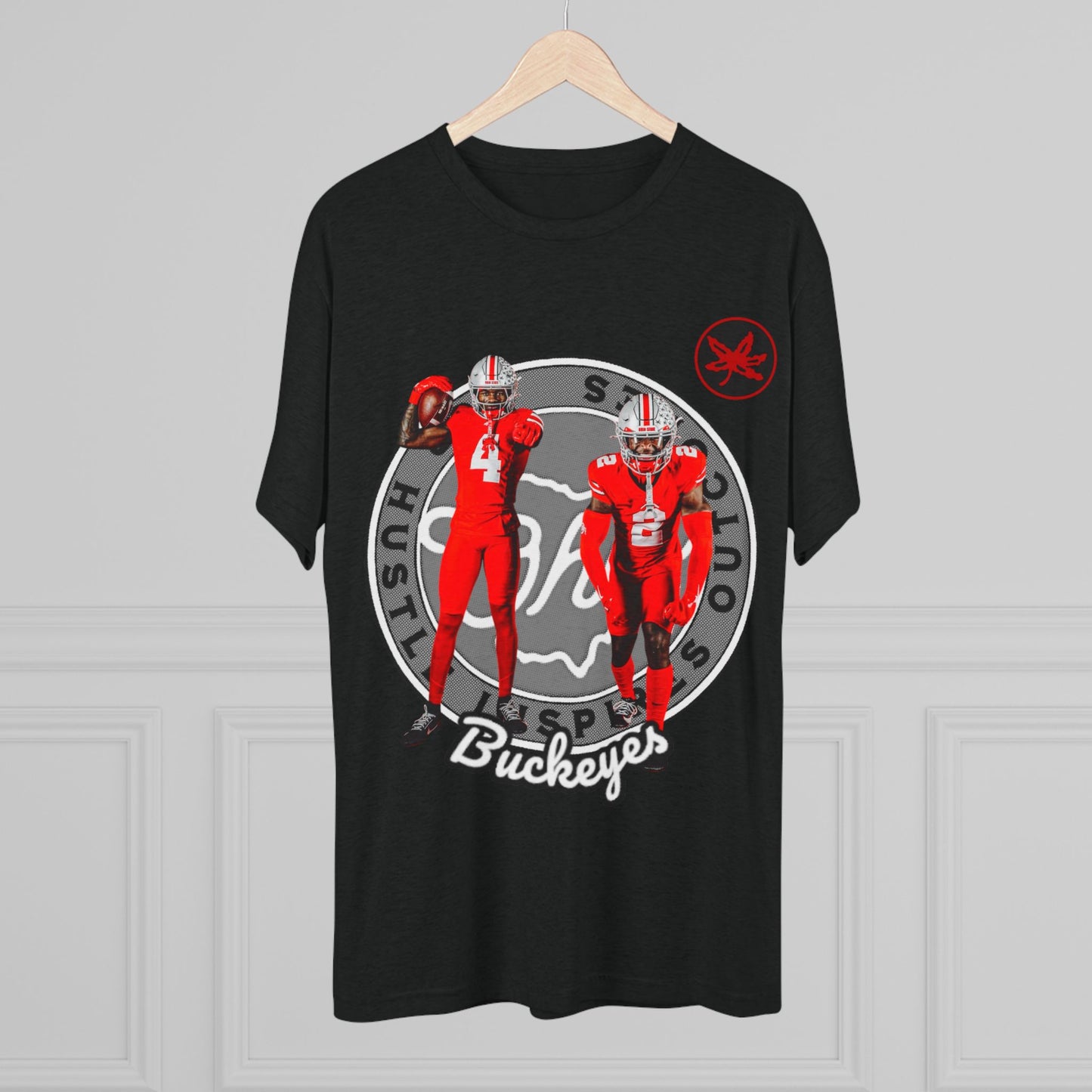 Buckeyes Unisex Tri-Blend T-shirt
