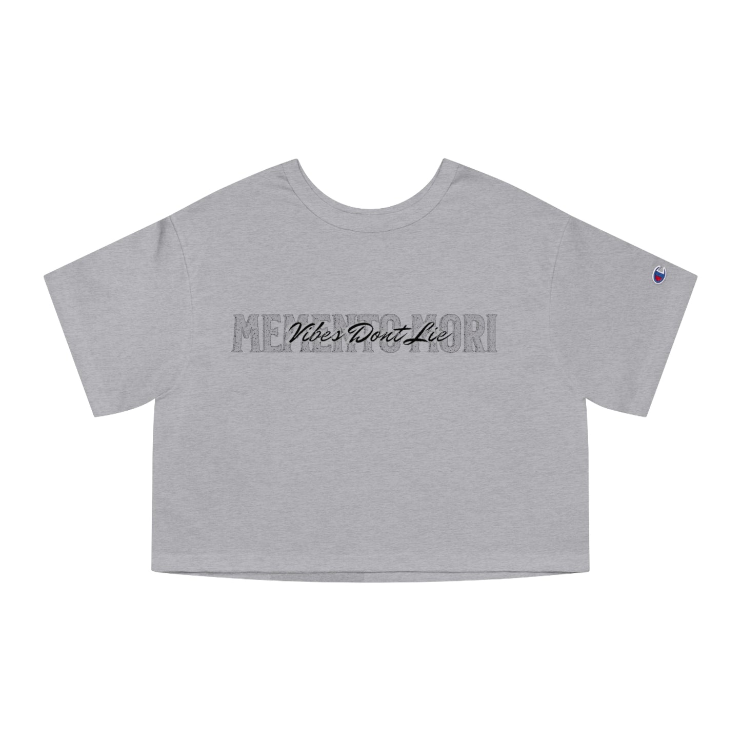 Women's “Vibes Don’t Lie”Cropped T-Shirt Design