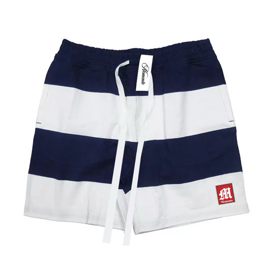 Striped Sweatshorts
