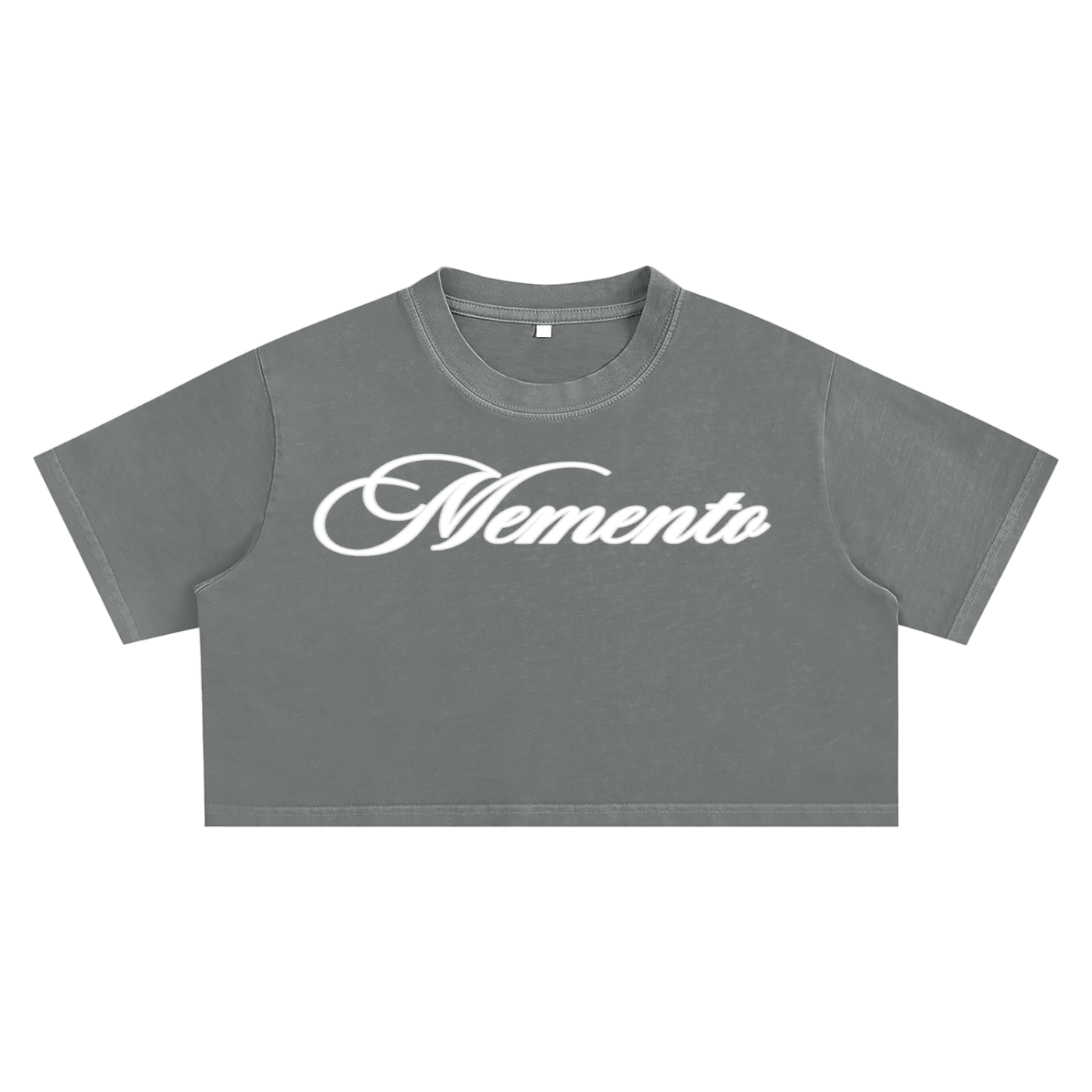 Memento Logo Crop Top