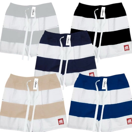 Striped Sweatshorts