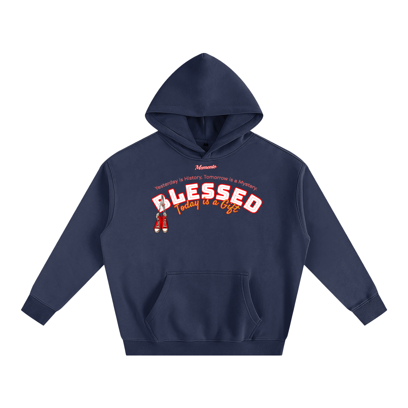 Be Where Your Feet Are Fleeced Hoodie