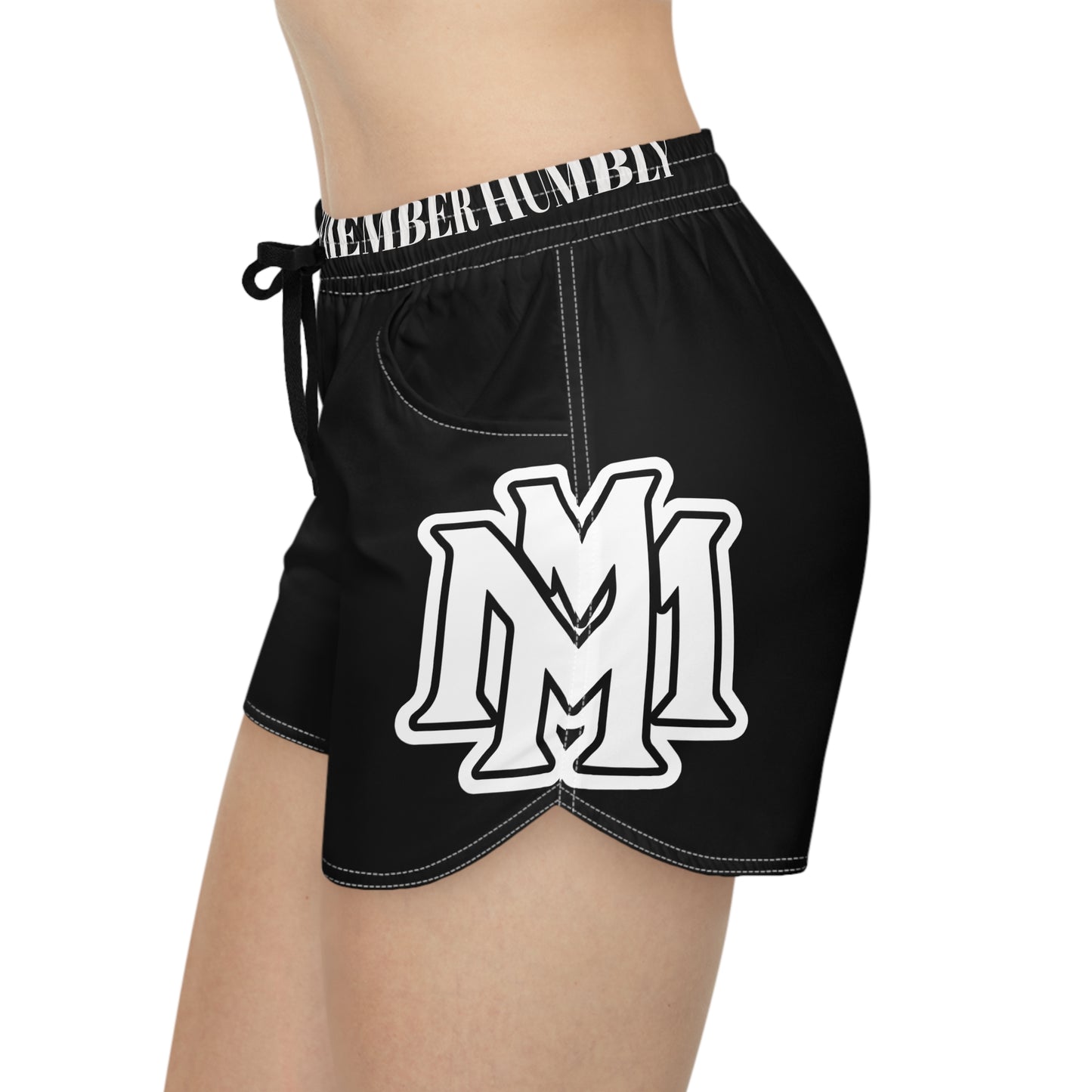 Women's Black Casual Shorts