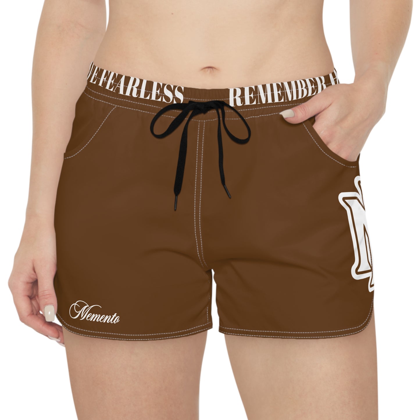 Women's Brown Casual Shorts