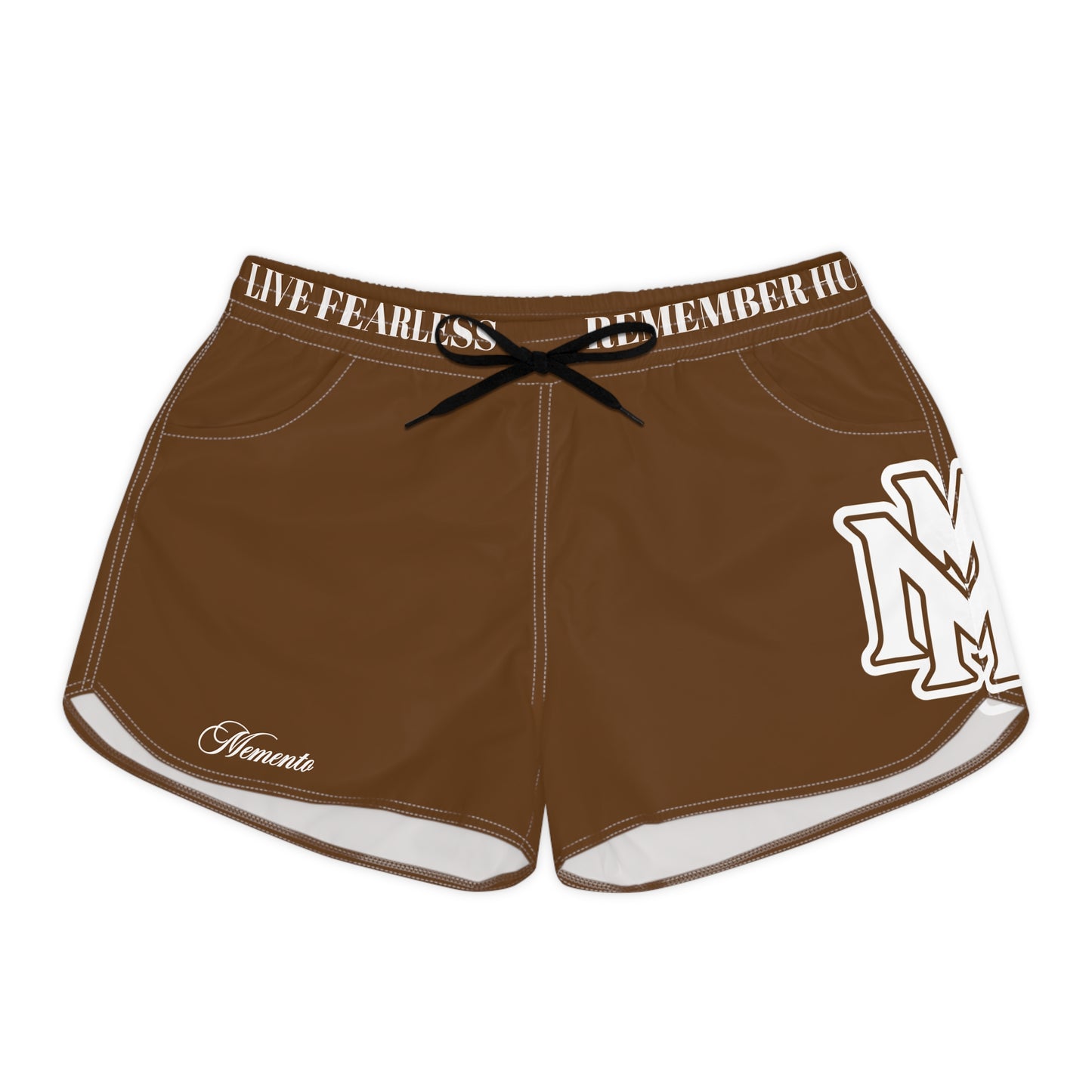 Women's Brown Casual Shorts