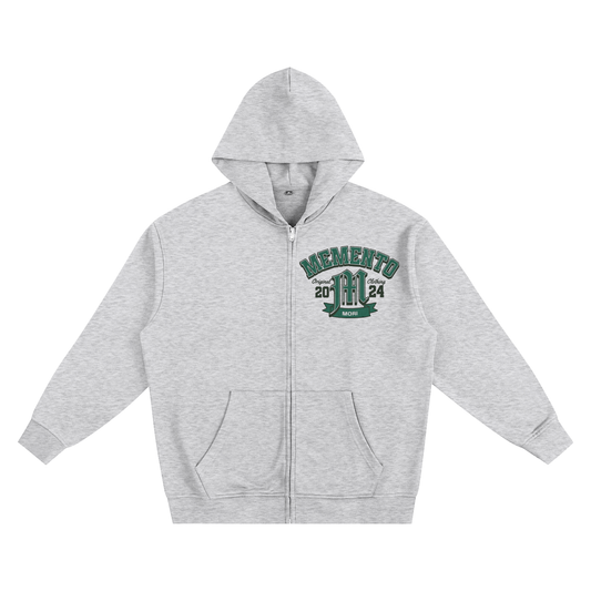 College Zip-up Hoodie