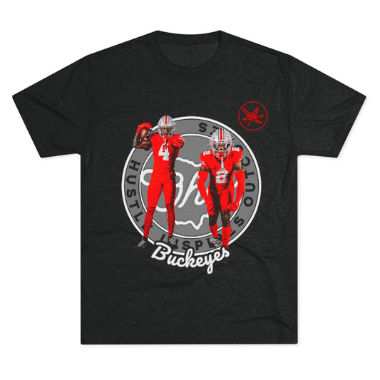 Buckeyes Unisex Tri-Blend T-shirt