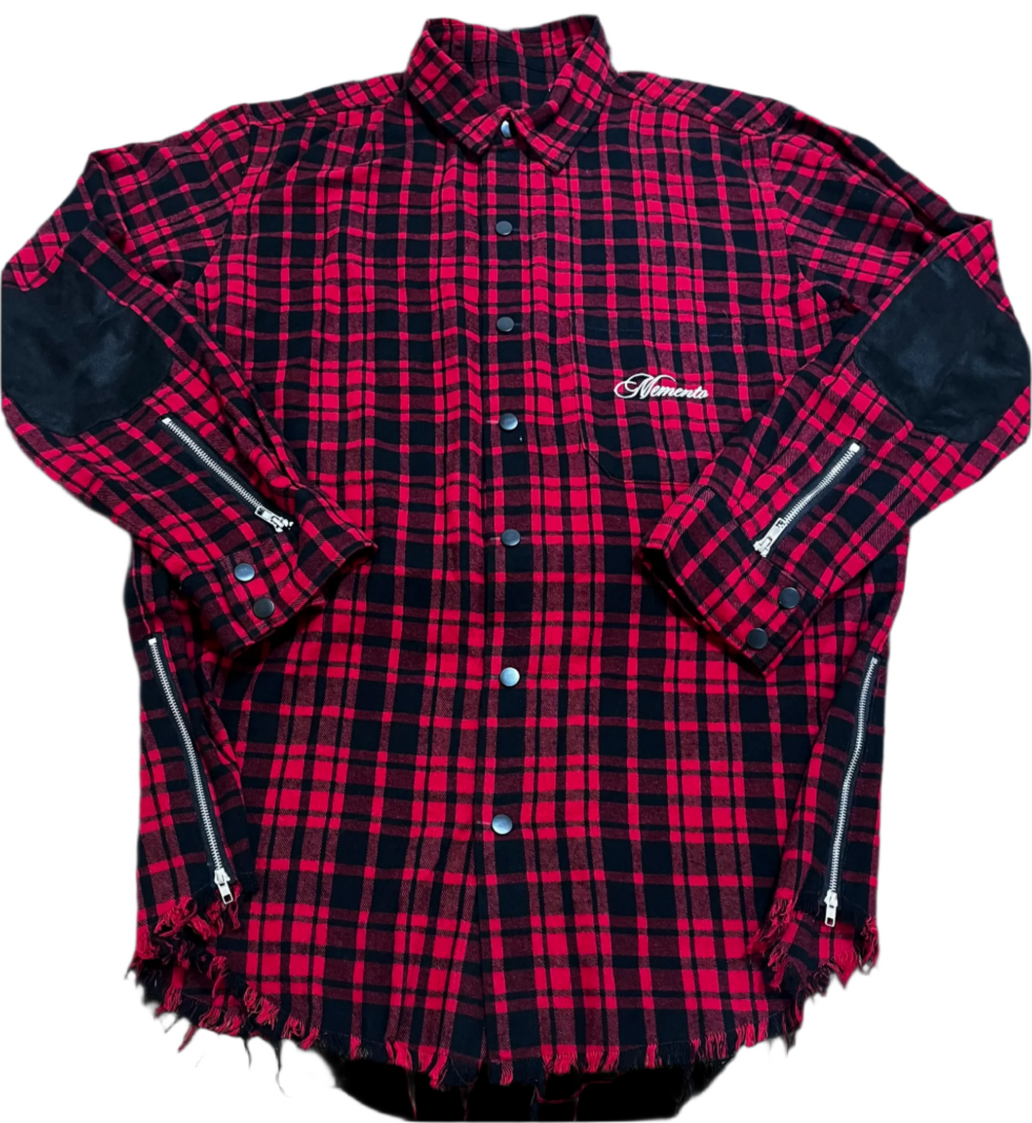 Memento Mori Flannel Button up Shirts