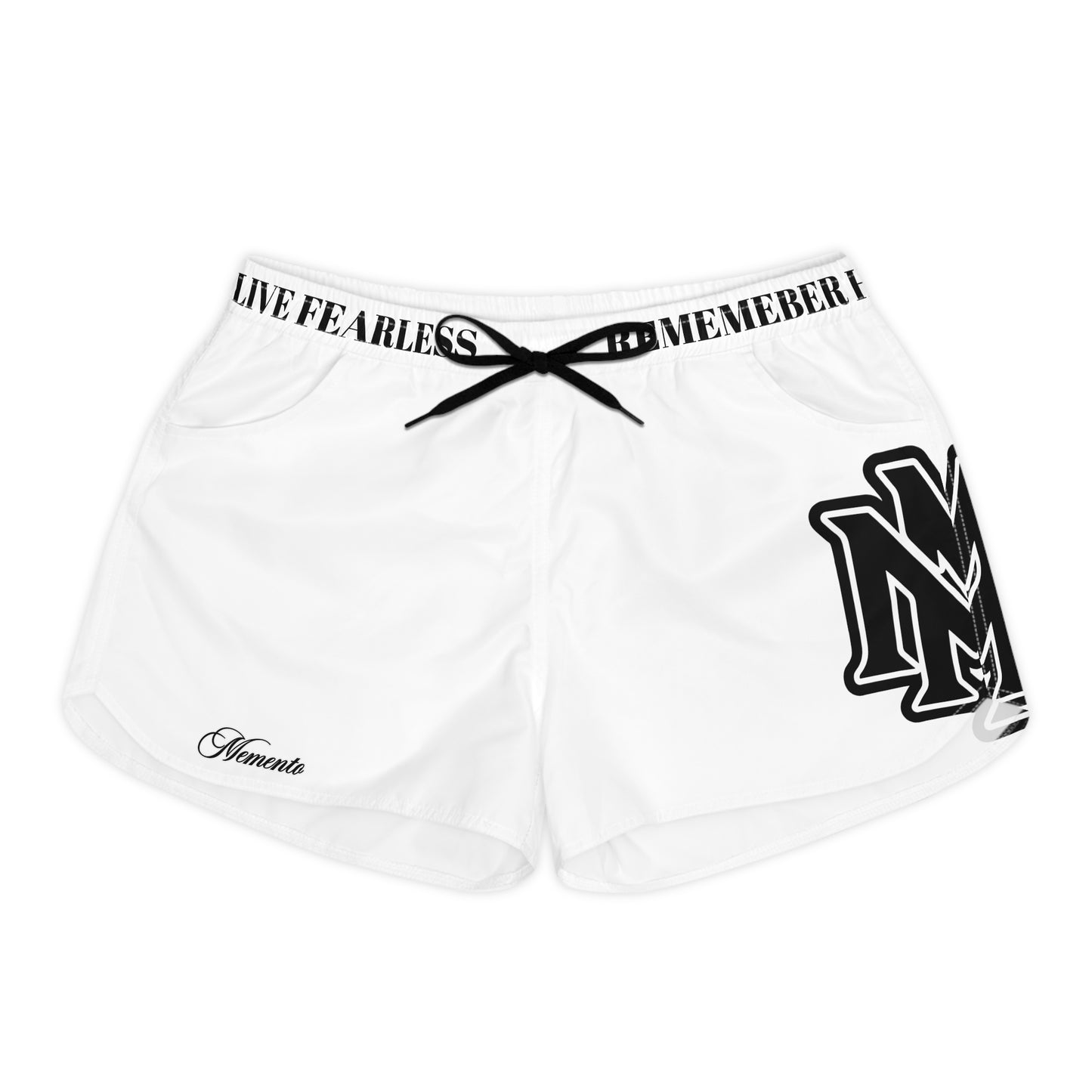 Women's White Casual Shorts