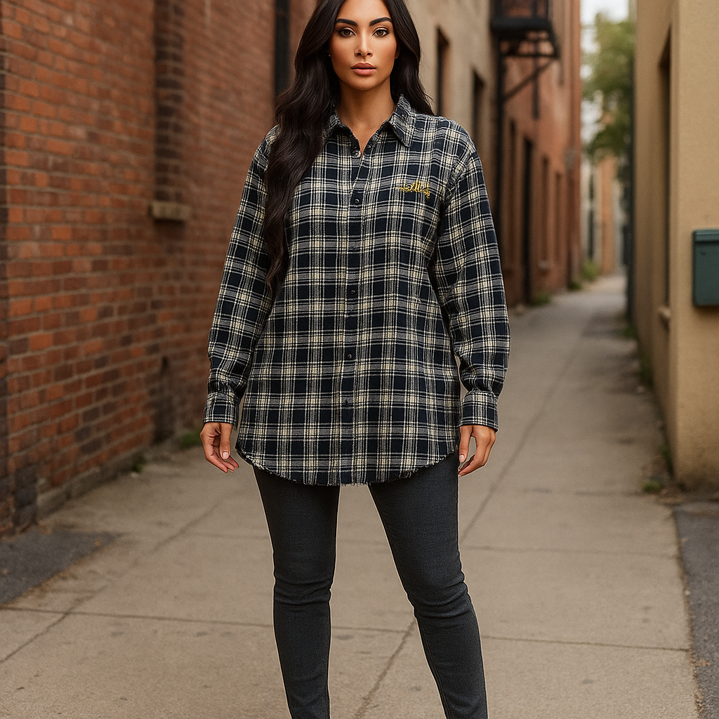 Memento Mori Flannel Button up Shirts