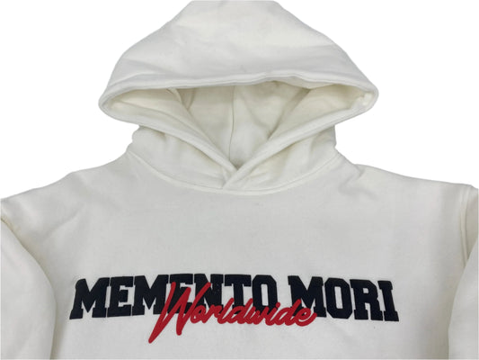 Memento Mori White “CHIEF” Hoodie